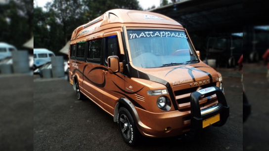 ojesdesigns motorhomes and caravan force traveller modification in Kerala India