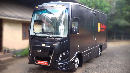 ojesdesigns motorhomes and caravan Ojesdesigns - DSNG Van/HD OB Van Image