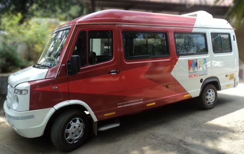 ojesdesigns motorhomes and caravan Ojes automobiles  Channel news van